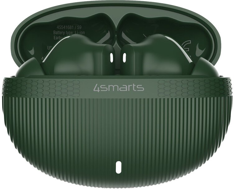 Kufje wireless 4smarts SkyBuds Pro ANC, me anulim zhurme, Olive Green