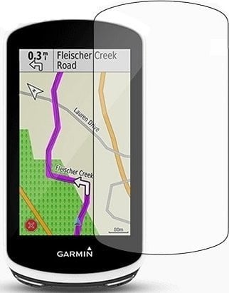 Mbulesë silikoni Garmin Edge 1040, me xham mbrojtës 9H, blu