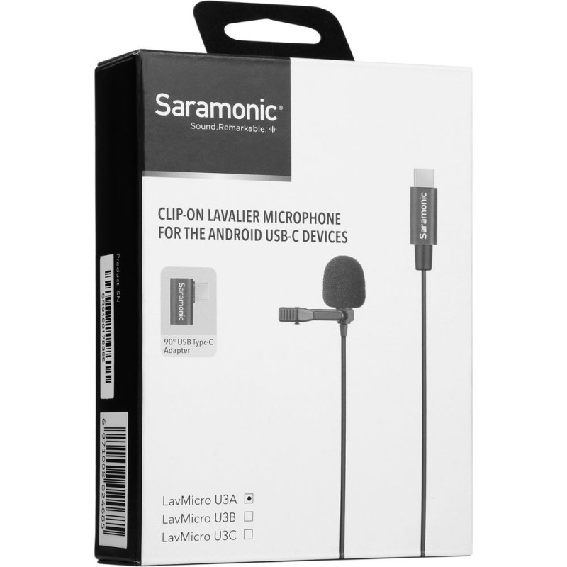 Saramonic LavMicro U3A Omnidirectional Lavalier Microphone