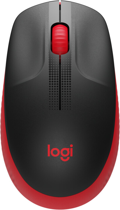 Глушец Logitech M190, црвен