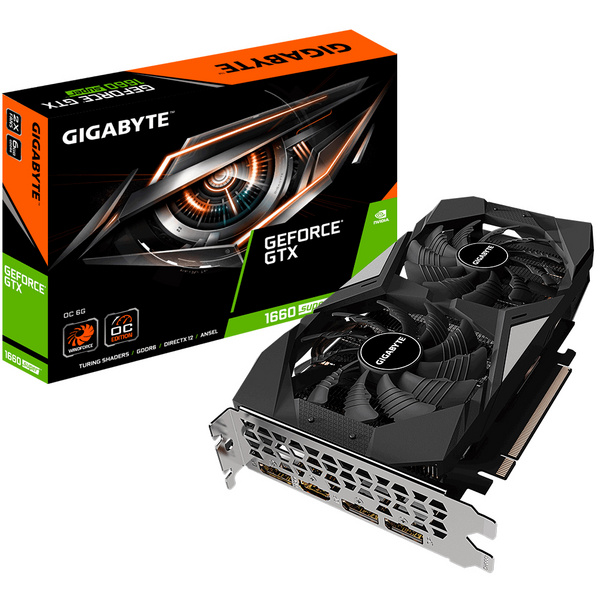 Kartelë grafike Gigabyte GV-N166SOC-6GD NVIDIA GeForce GTX 1660 SUPER 6 GB GDDR6