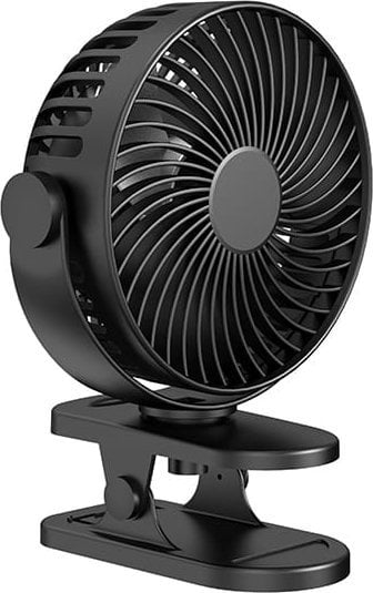 Ventilator tavoline Blow Table Fan, 15cm, USB dhe bateri, i zi