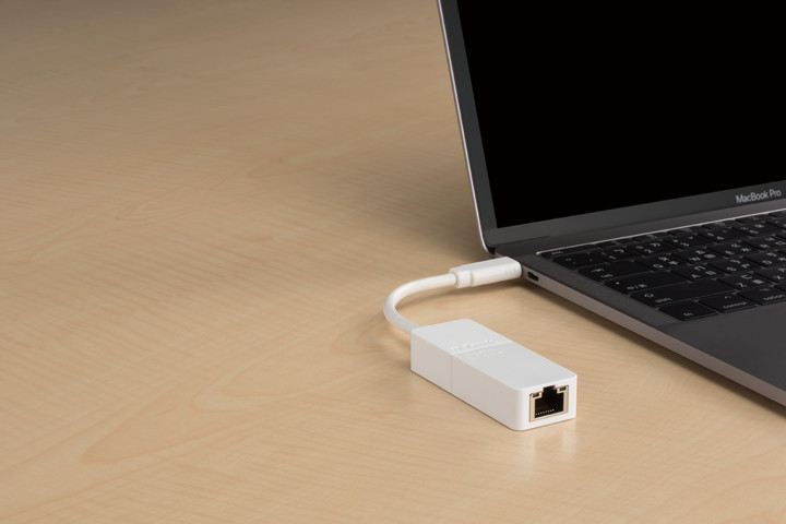 Reduktor D-Link DUB-E130, USB-C, Gigabit