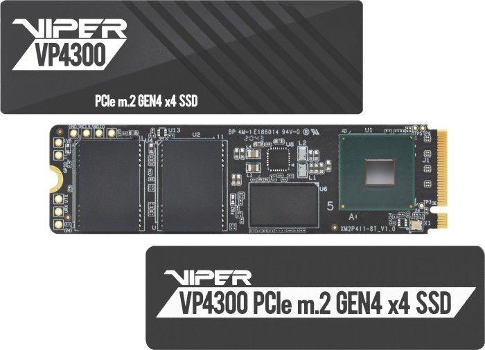 Disk SSD Patriot Viper VP4300, 2TB, M.2 2280 PCI-E x4 Gen4 NVMe