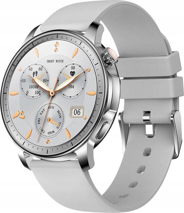 Set 2 orë inteligjente Colmi V65, Bluetooth 5.0, sportive, silver