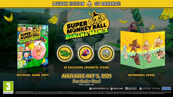 Videolojë Super Monkey Ball: Banana Mania (PS4)