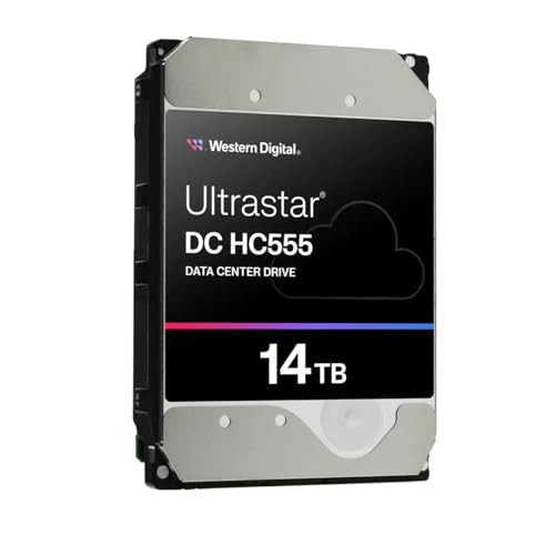 Внатрешен тврден диск Western Digital Ultrastar DC HC555, 14TB, 7200RPM, 3.5", SATA III