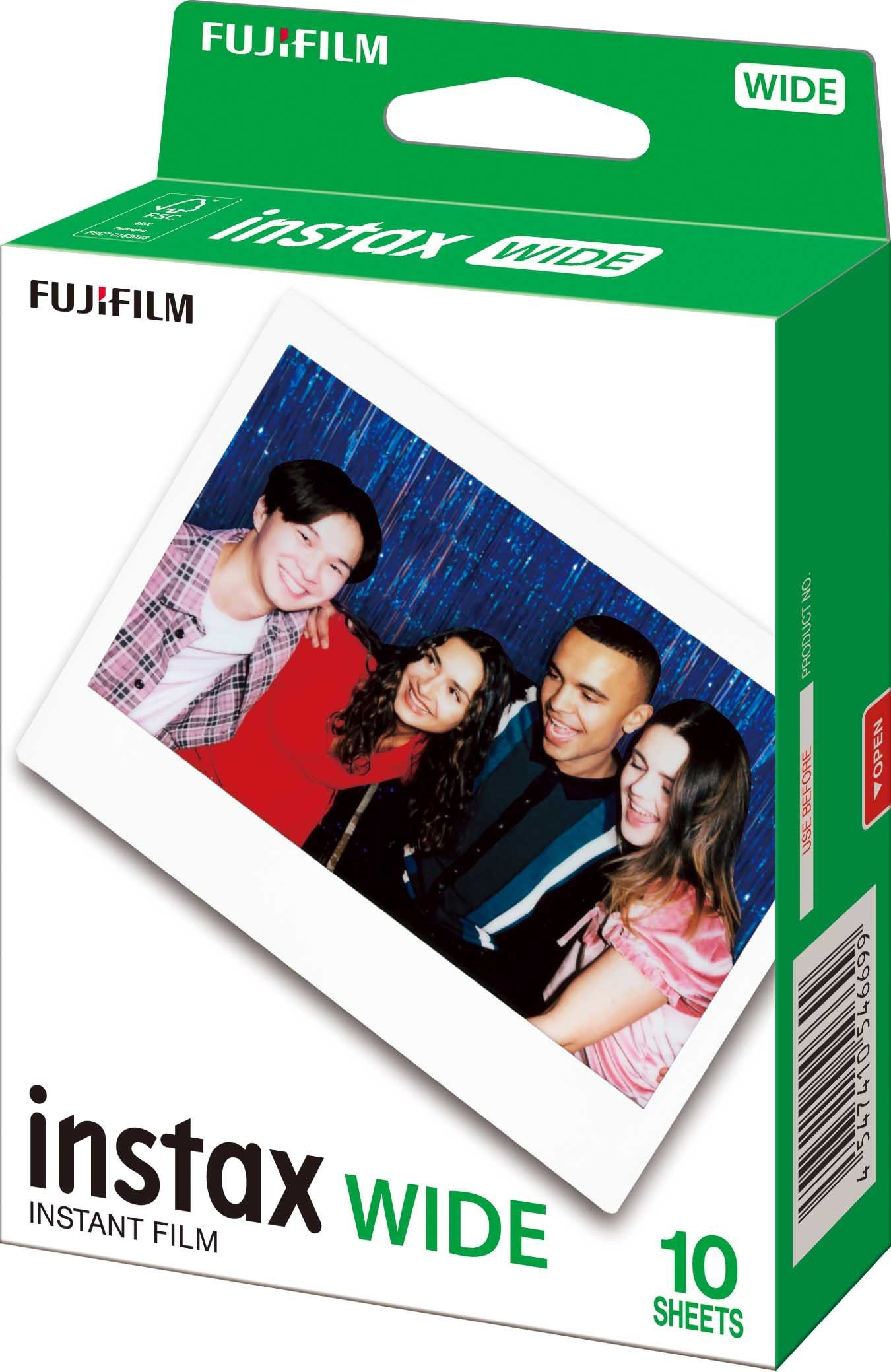Film fotografik Fujifilm Instax Wide, ISO 800, paketë 10 copë