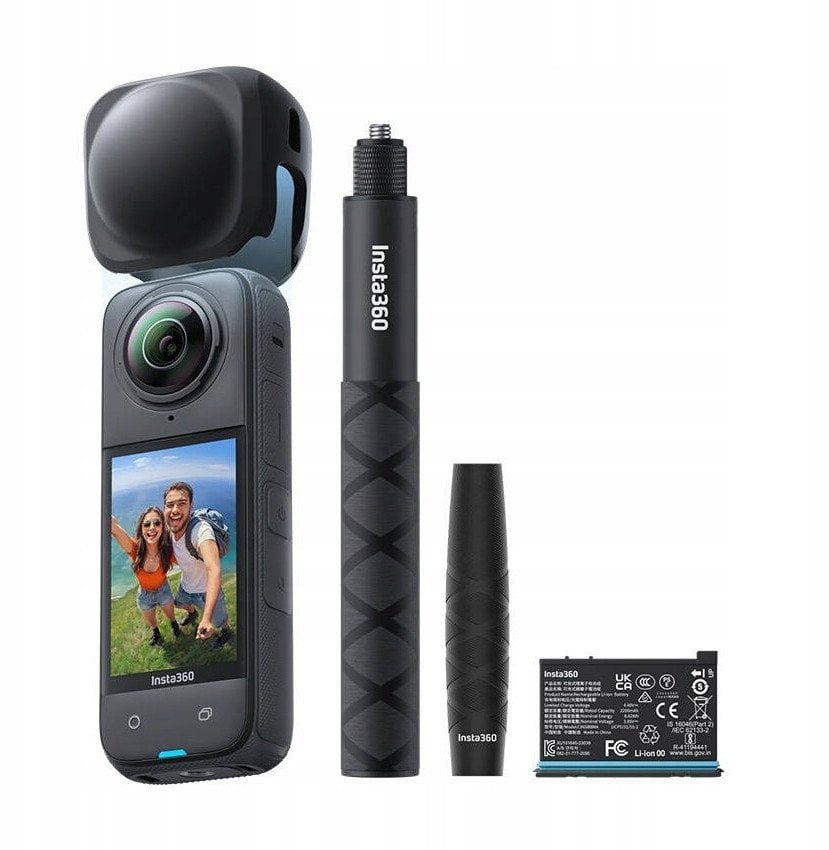 Set udhëtimi Insta360 X4 Travel Bundle, për kamera Insta360 X4, i zi