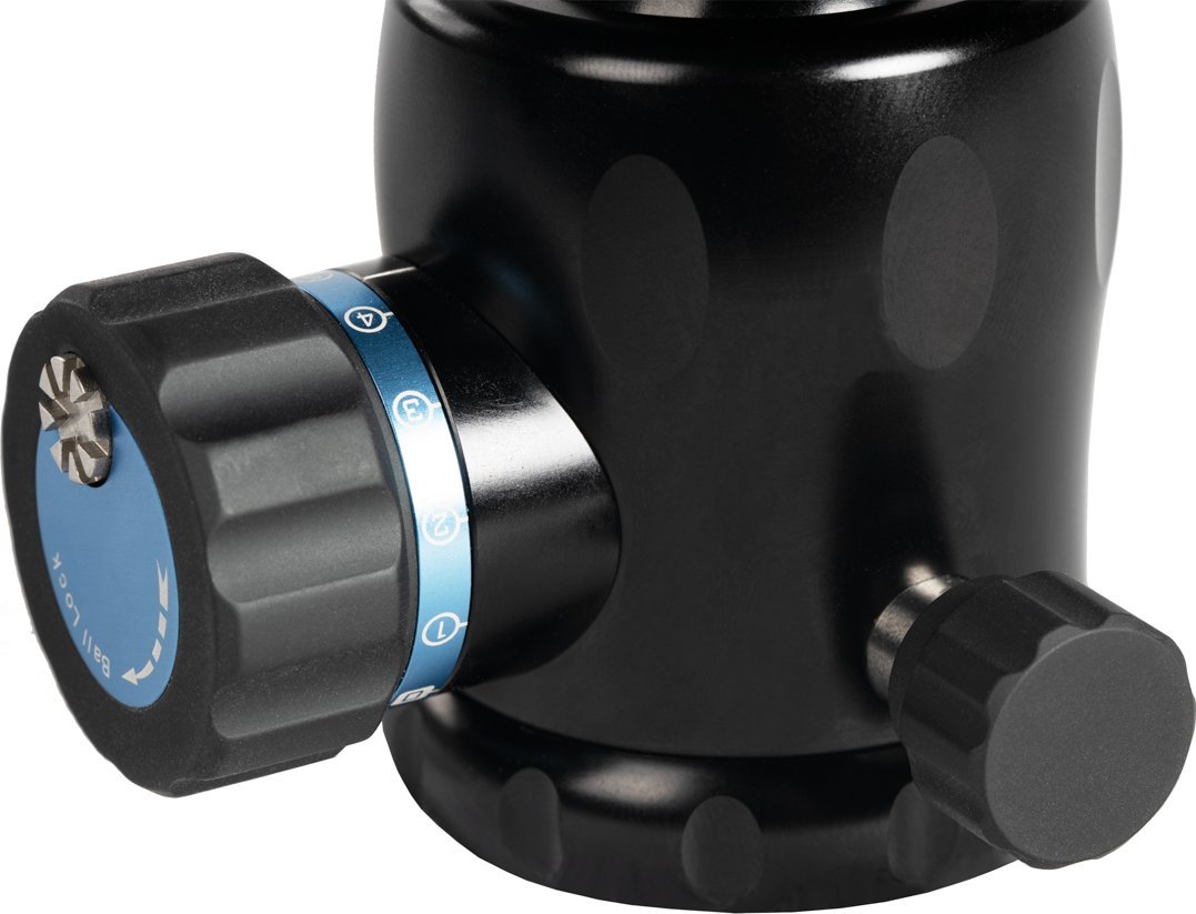 Kokë trepodi Sirui MT-20 Double Panorama Ball Head, panoramike 360°, aliazh alumini, e zezë