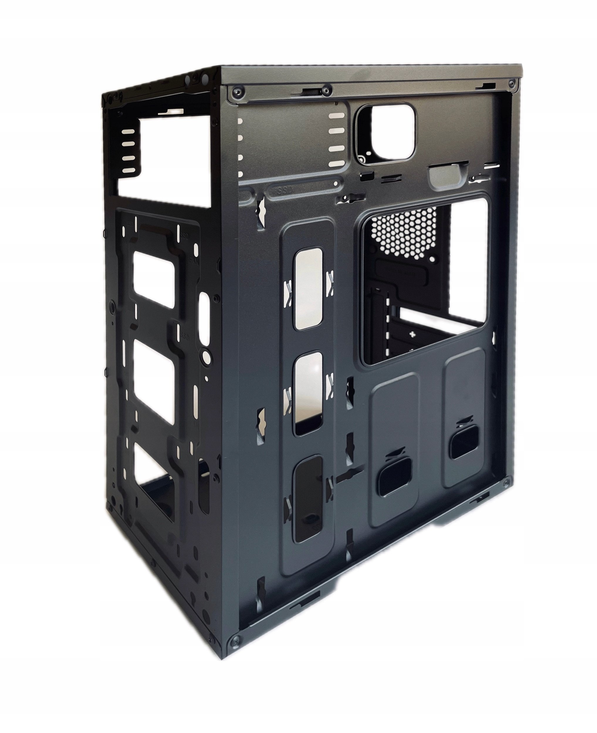 Куќиште за компјутер Eurocase ML N6-560B, Mid Tower, ATX, со ARGB