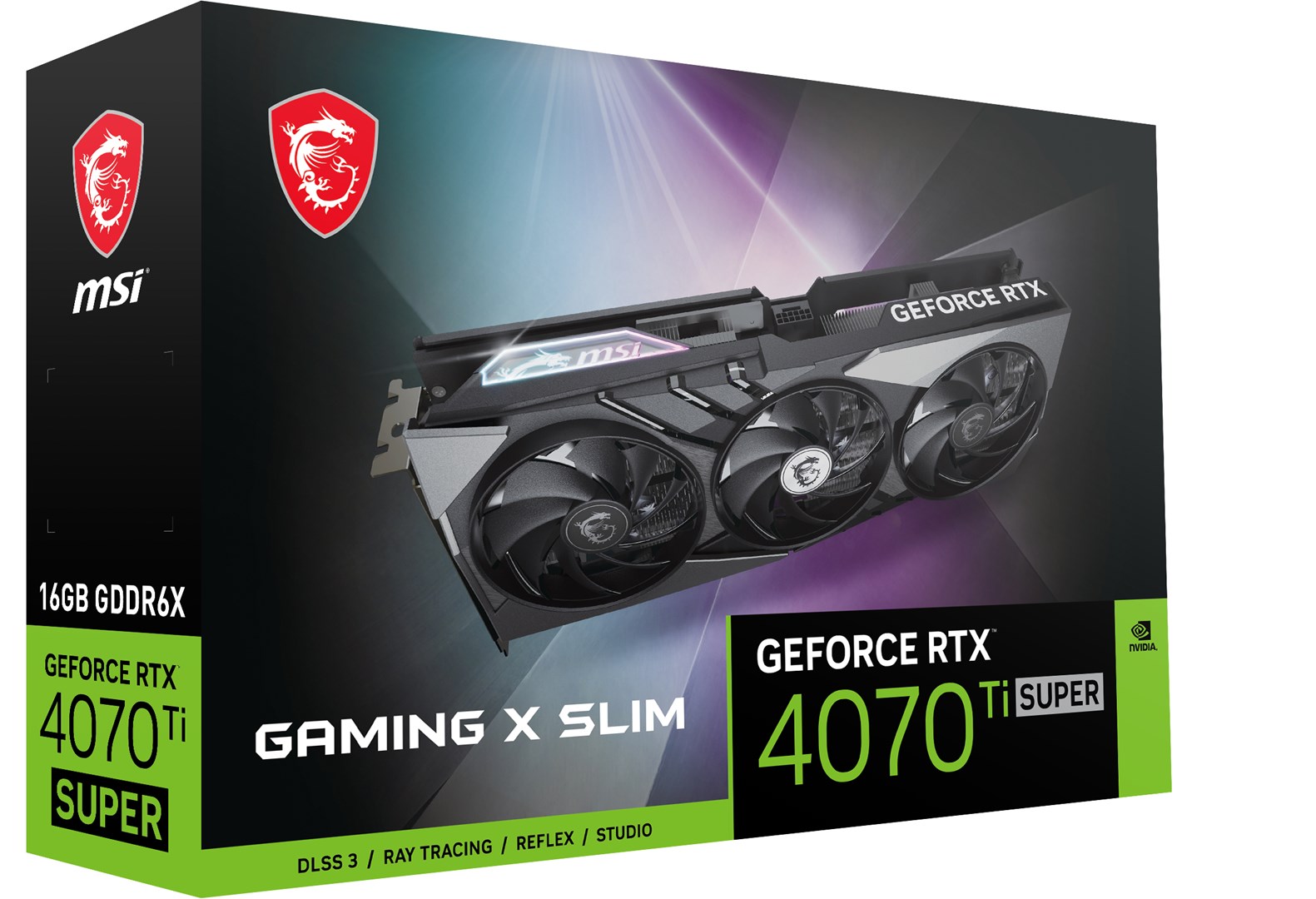 Kartë grafike MSI Gaming NVIDIA GeForce RTX 4070 Ti, 16 GB GDDR6X