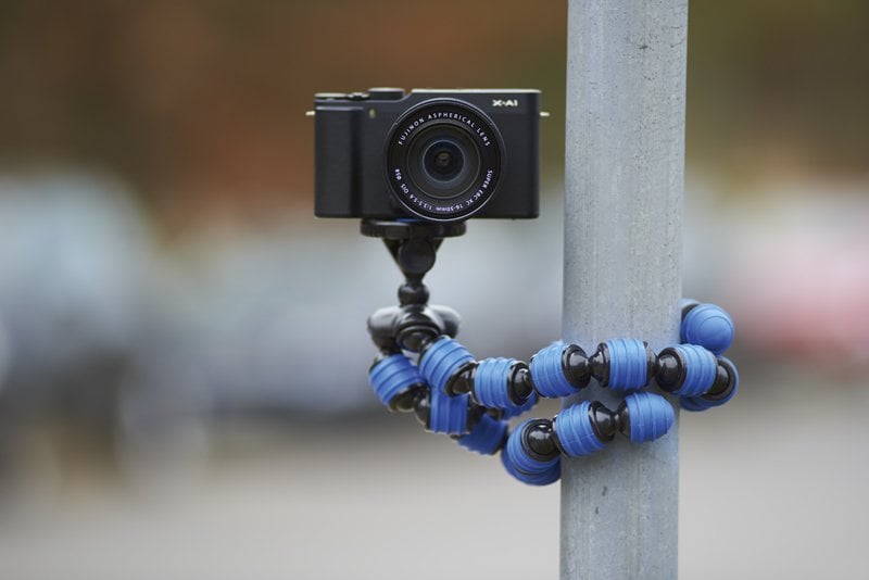 Tripod për telefon Cullmann Alpha 350 Mobile, lartësi 23 cm, kapacitet 1 kg, blu