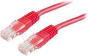 Kabllo rrjeti Roline Patchcord UTP, Cat6, 1m, e kuqe