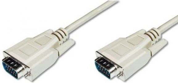 Kabllo Assmann Digitus D-Sub (VGA) - D-Sub (VGA), 1.8 m, gri