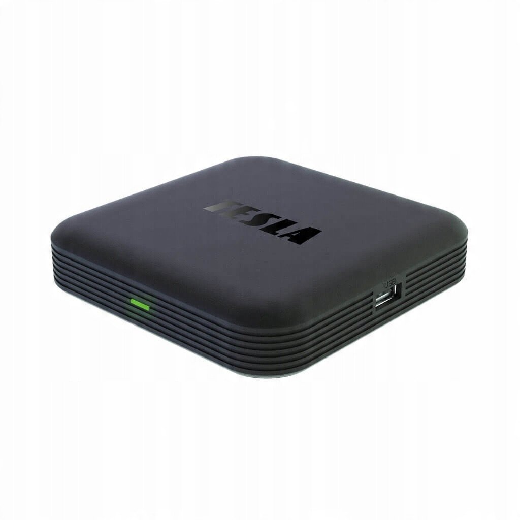 Медија плеер ТЕСЛА МедијаБокс XG600, ПАМЕТЕН Гугл ТВ, 32GB, црн