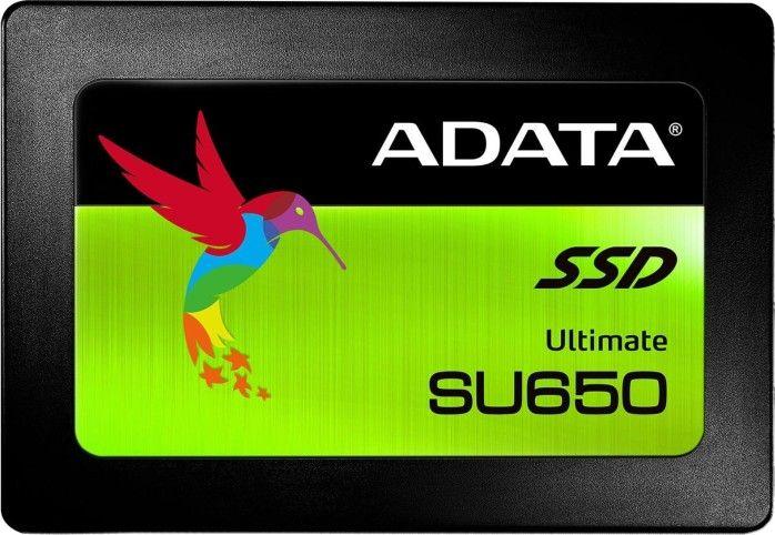 Disk SSD ADATA Ultimate SU650 SATA III (ASU650SS-512GT-R), 2.5", 256GB, i zi