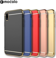 Mbrojtëse për telefon Mocolo Supreme Luxury Case, për iPhone 7 / 8, e argjendtë