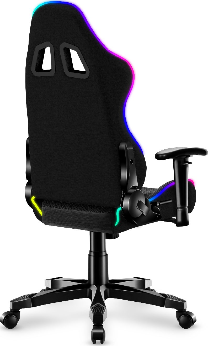 Играчка столче за деца Huzaro Ranger 6.0 RGB Mesh, ергономско, со RGB осветлување, повеќебојно