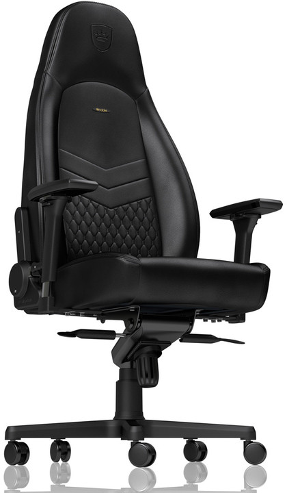 Karrige Noblechairs ICON Real Leather, e zezë