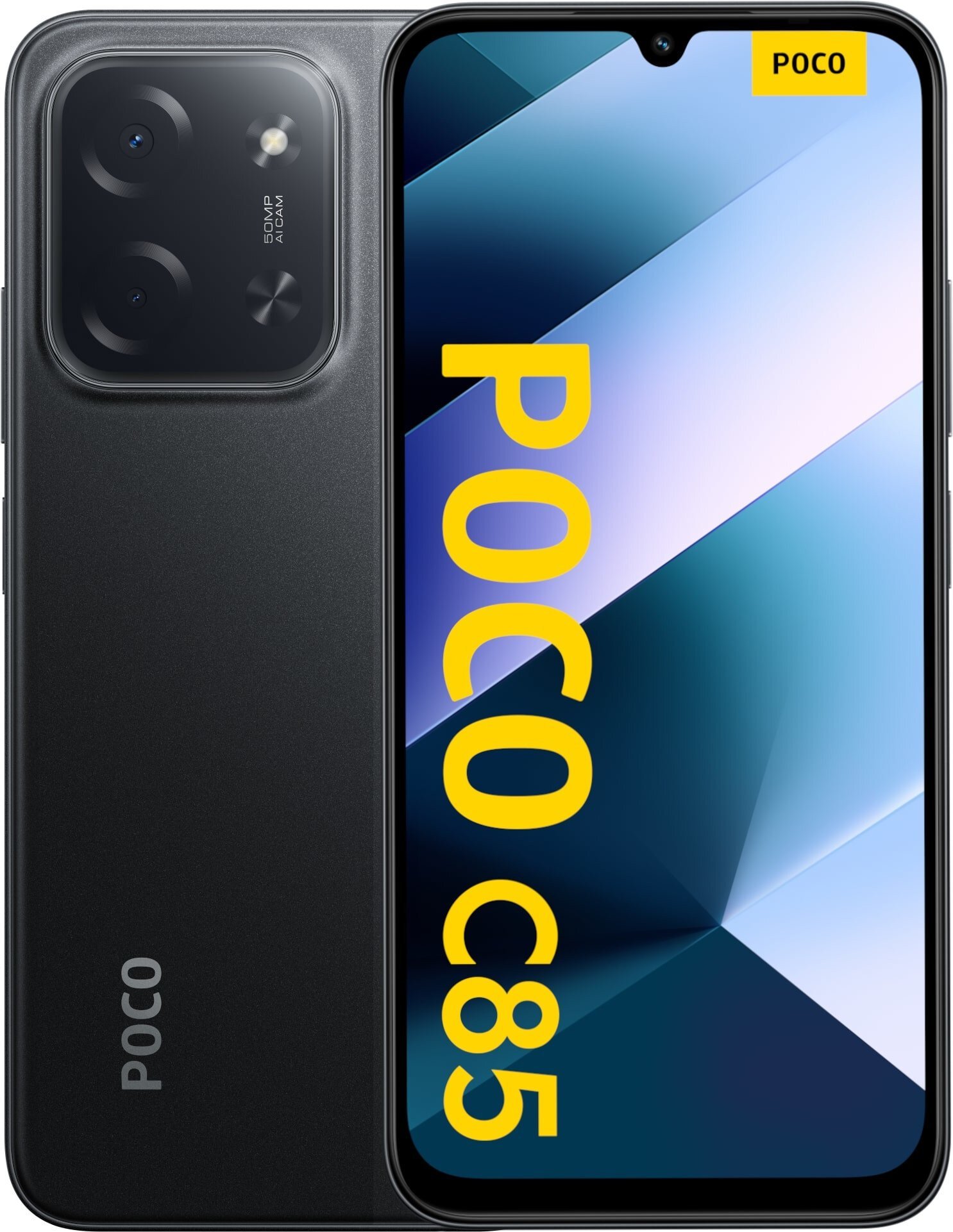 Телефон Xiaomi Poco C85, 6.9\", 6GB RAM 128GB, црн