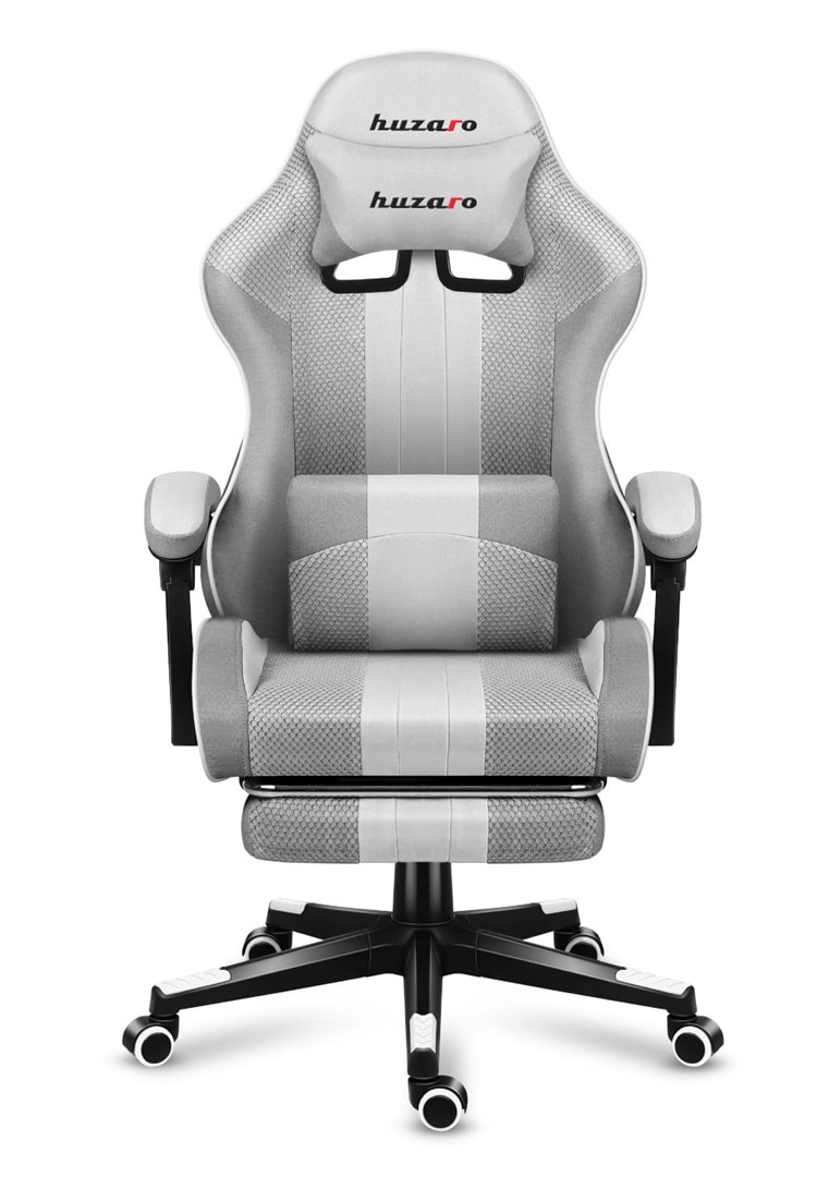 Karrige gaming Huzaro Force 4.7, 140kg, e bardhë