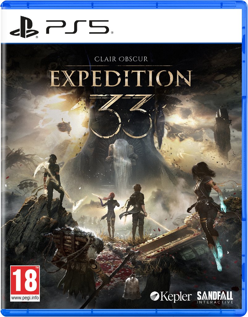 Loja PS5 Bandai Namco Clair Obscur Expedition 33, RPG, 1 lojtar