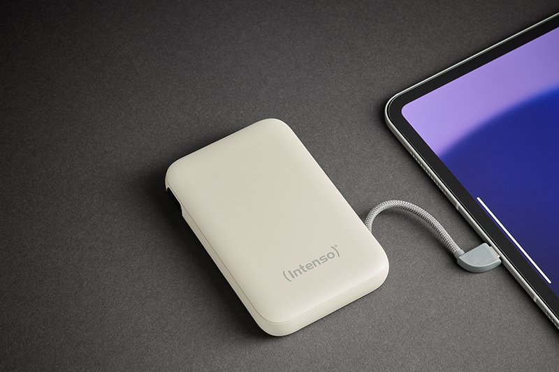 Power bank Intenso S10000, 10000 mAh, Power Delivery 3.0, bezhë