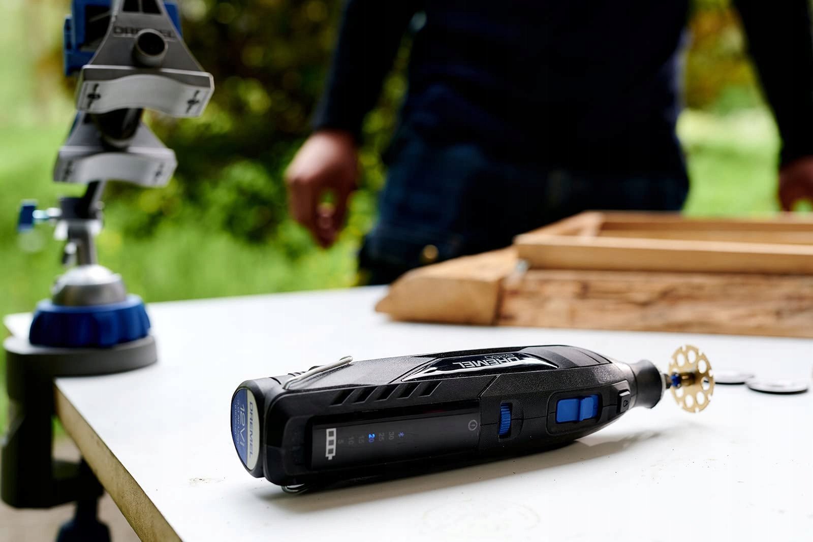 Bateri për vegël Dremel, 12V Li Ion, 3Ah, e zezë