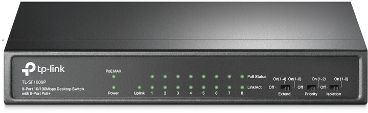 SWITCH TP-LINK TL-SF1009P