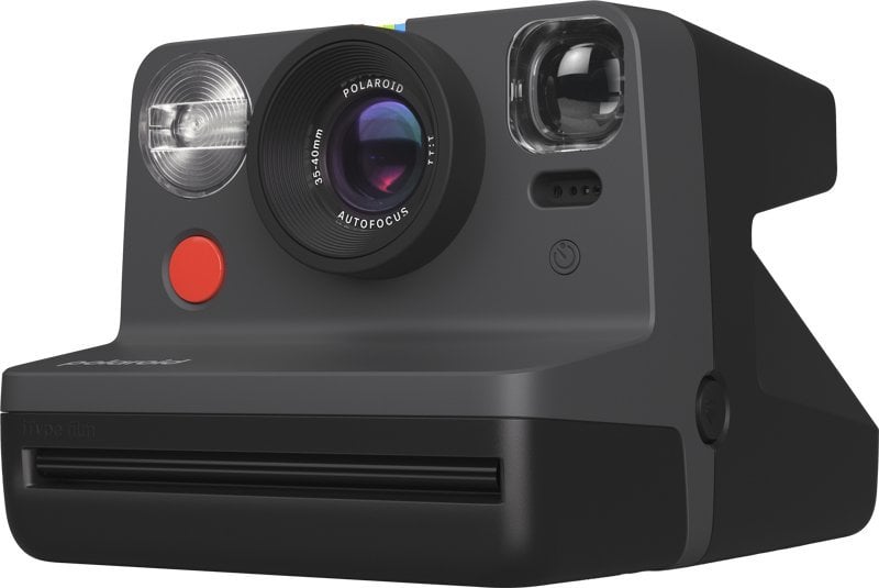 Kamerë instant Polaroid Now Gen2, foto të menjëhershme, USB Type C, e zezë