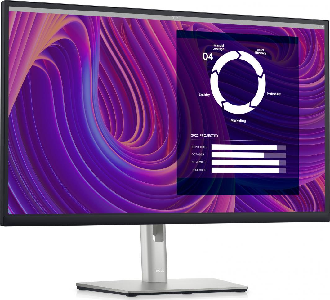 Monitor Dell P2723D (210-BDDX), 27'', 60Hz, Class F, 2560 x 1440 (WQHD), IPS, i zi