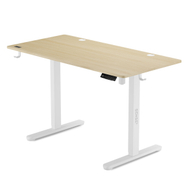 Tavolinë elektrike SENSE7 Nojo, 120cm x 60cm, e bardhë/ druri e hapur Tavolinë elektrike SENSE7 Nojo, 120cm x 60cm, e bardhë/ druri e hapur