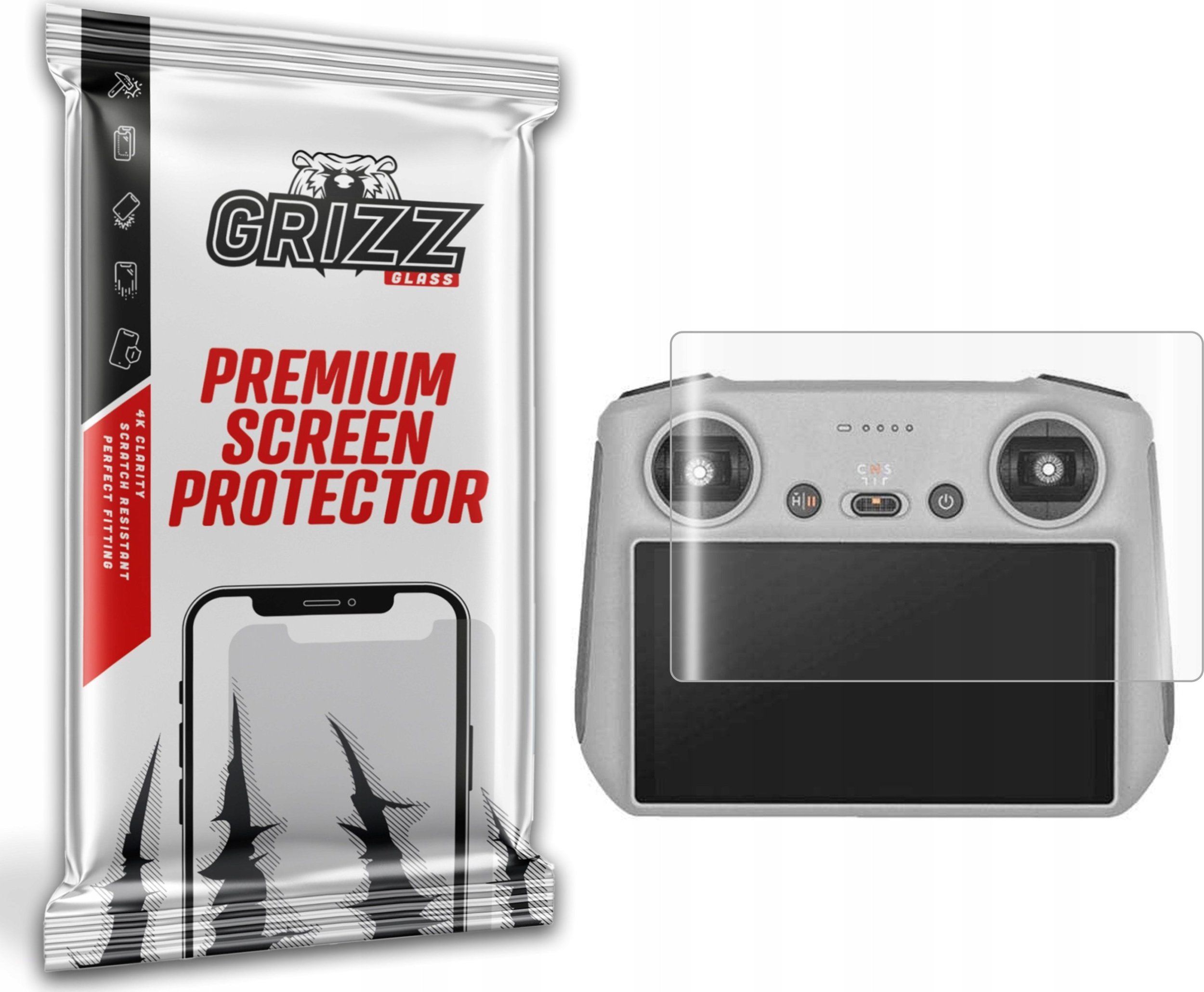 Film mbrojtës Hydrogel Grizz HydroFilm për DJI Mini 3, transparencë e lartë, instalim i lehtë