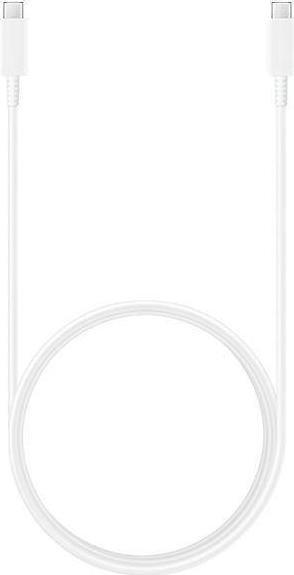 USB кабел Samsung EP-DX510, USB-C во USB-C, 1.8m, бела боја