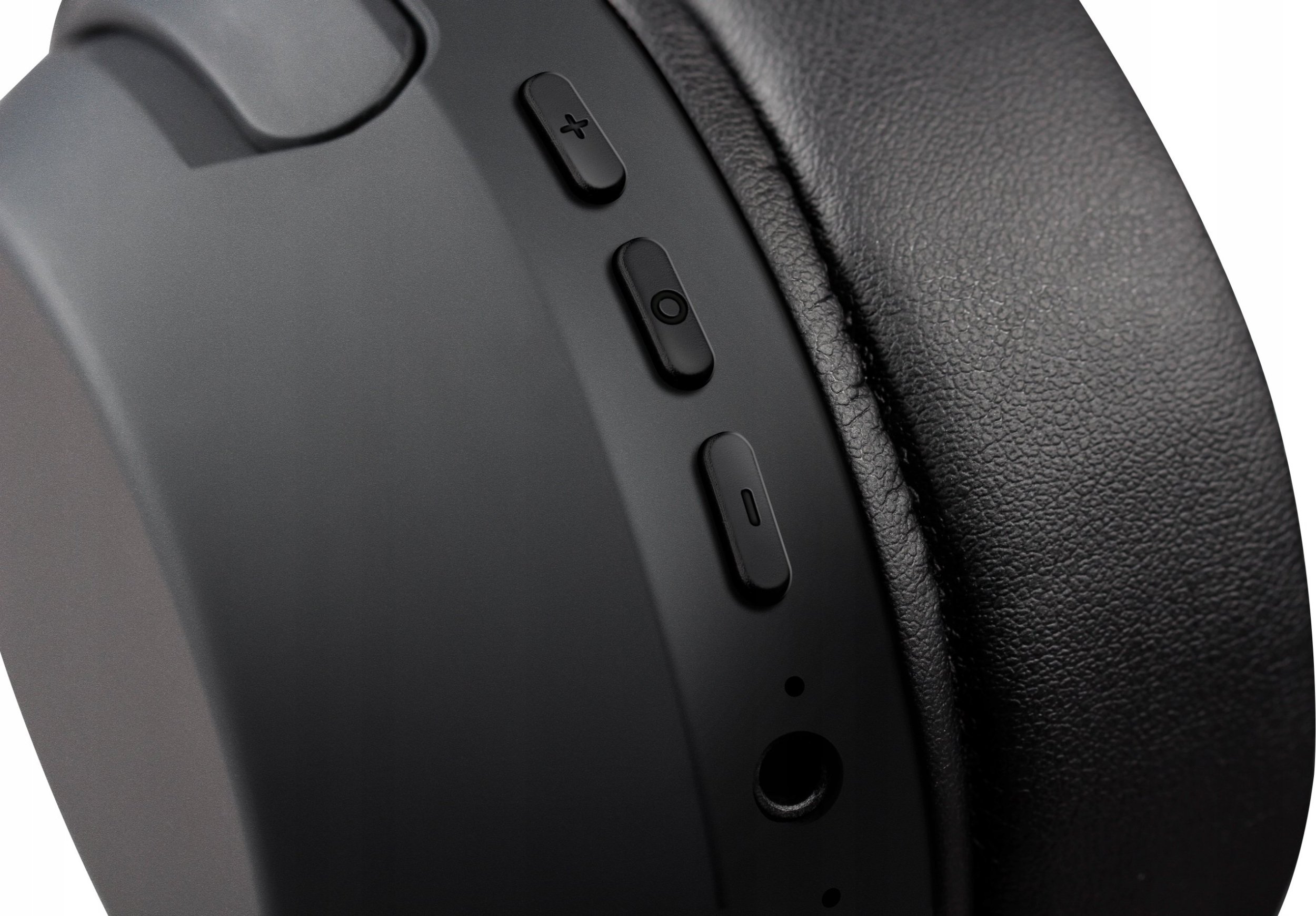 Kufje Defender 63690, me kabllo, të zeza