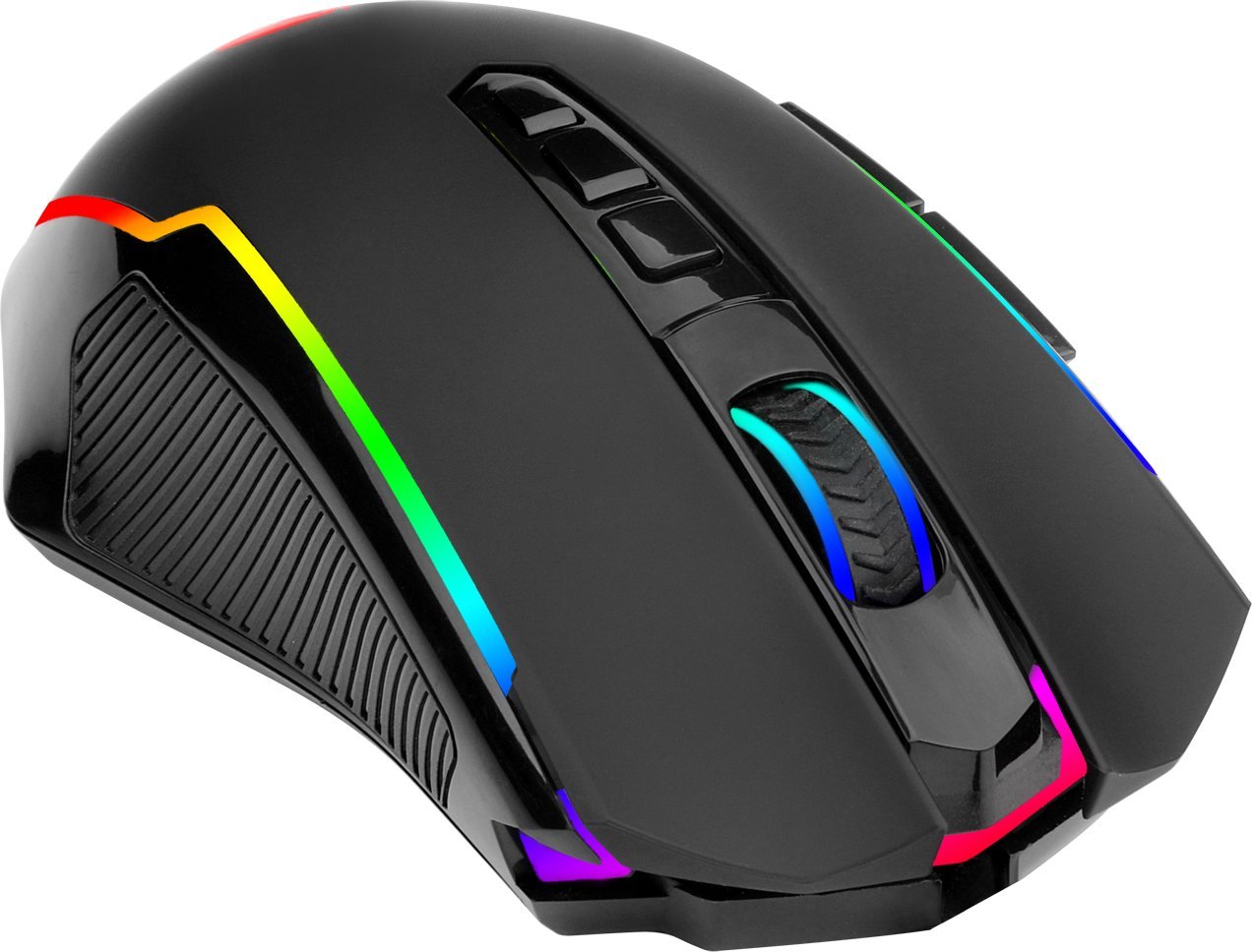 Maus gaming Redragon Nix M914 RGB, pa kabllo, 10000 DPI, i zi