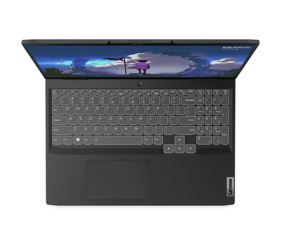 Laptop Lenovo IdeaPad Gaming, 16", Intel i5-12450H, 16 GB RAM, 512 GB SSD, NVIDIA GeForce RTX 3060, i hirtë
