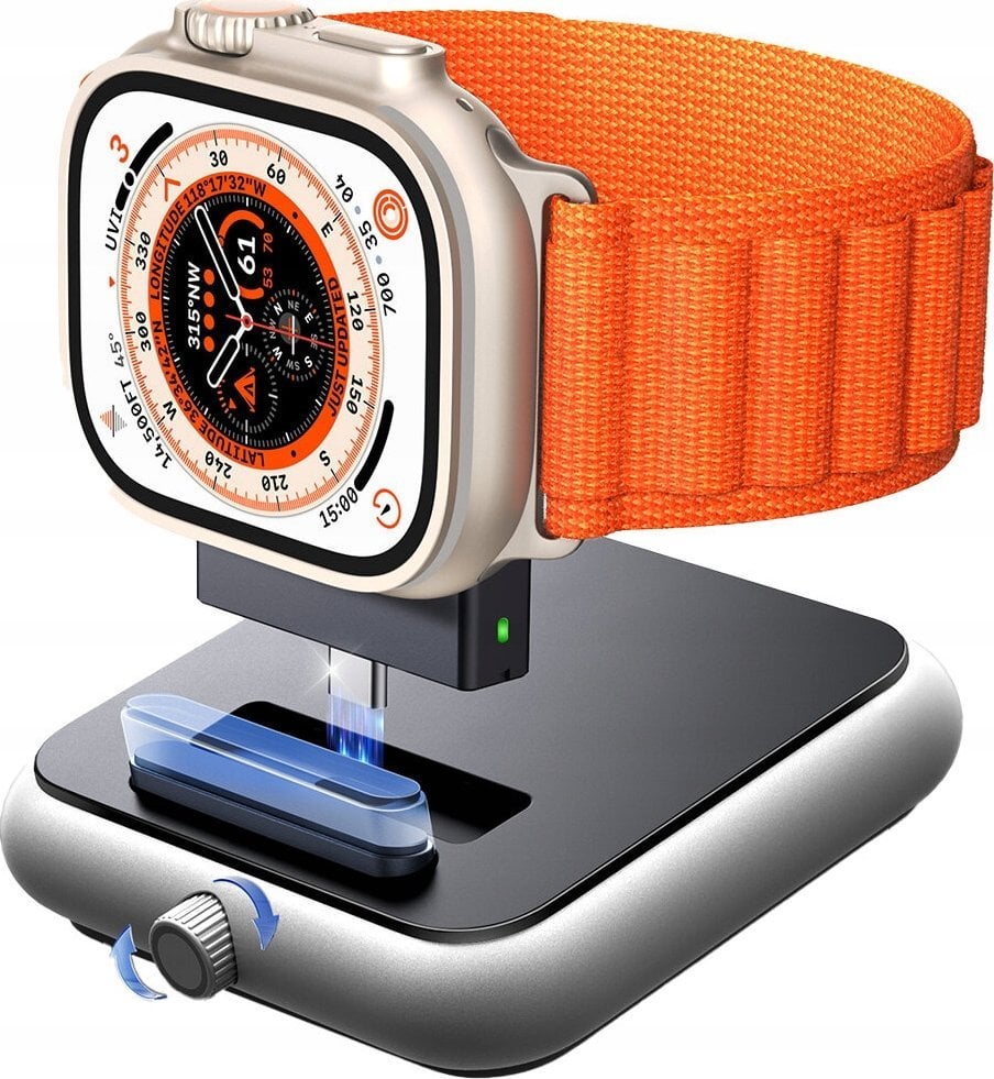 Karikues wireless për Apple Watch Joyroom JR-WQW03, USB C, i zi
