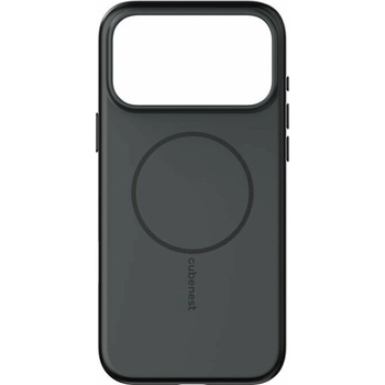 Kuti mbrojtëse Cubenest për iPhone 17 Pro Max, me MagSafe, matte, e zezë