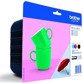 Ngjyra për printer Brother LC227XLVALBP, e kaltër, vjollcë, e verdhë, e zezë