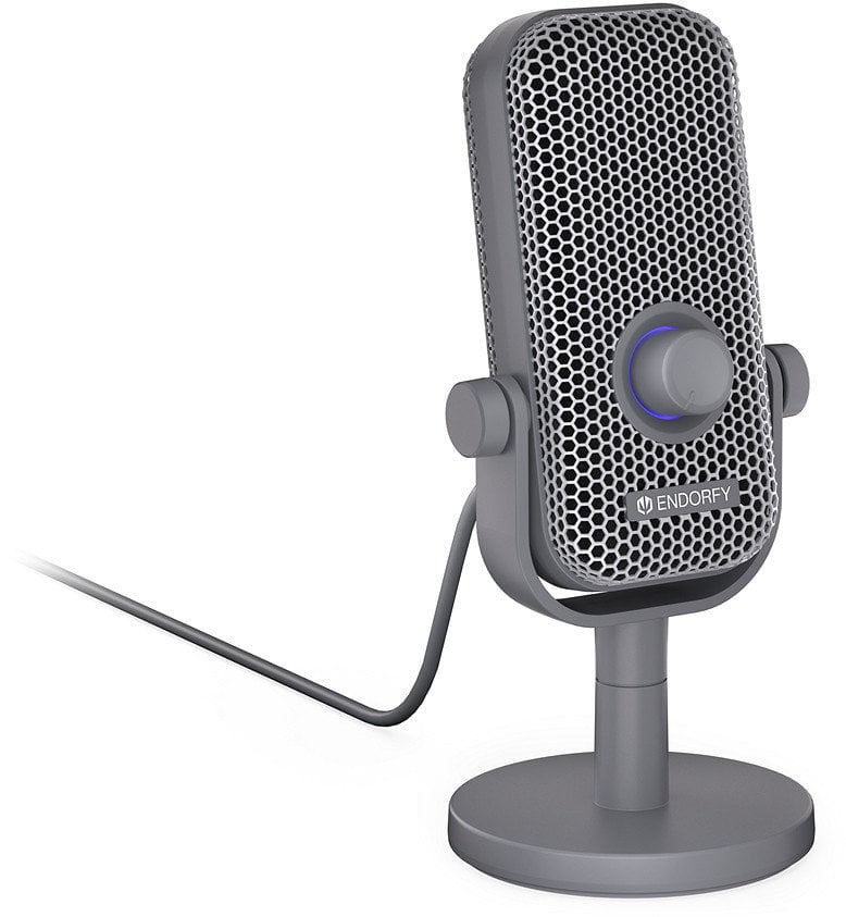 Mikrofon studio Endorfy Solum Voice S, USB, kardioid, i bardhë Onyx