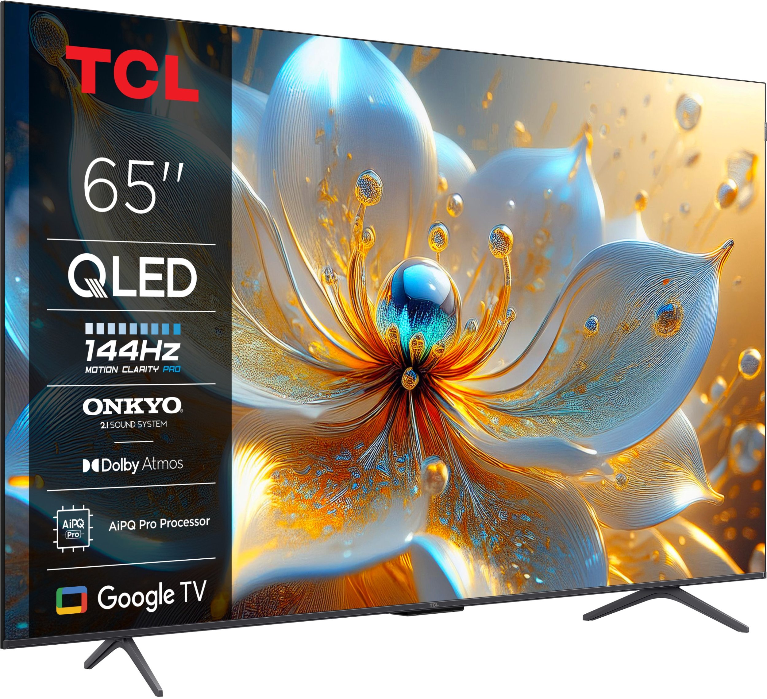 Televizor QLED TCL 65T8C, 65", Ultra HD 4K, Smart Google TV, i zi