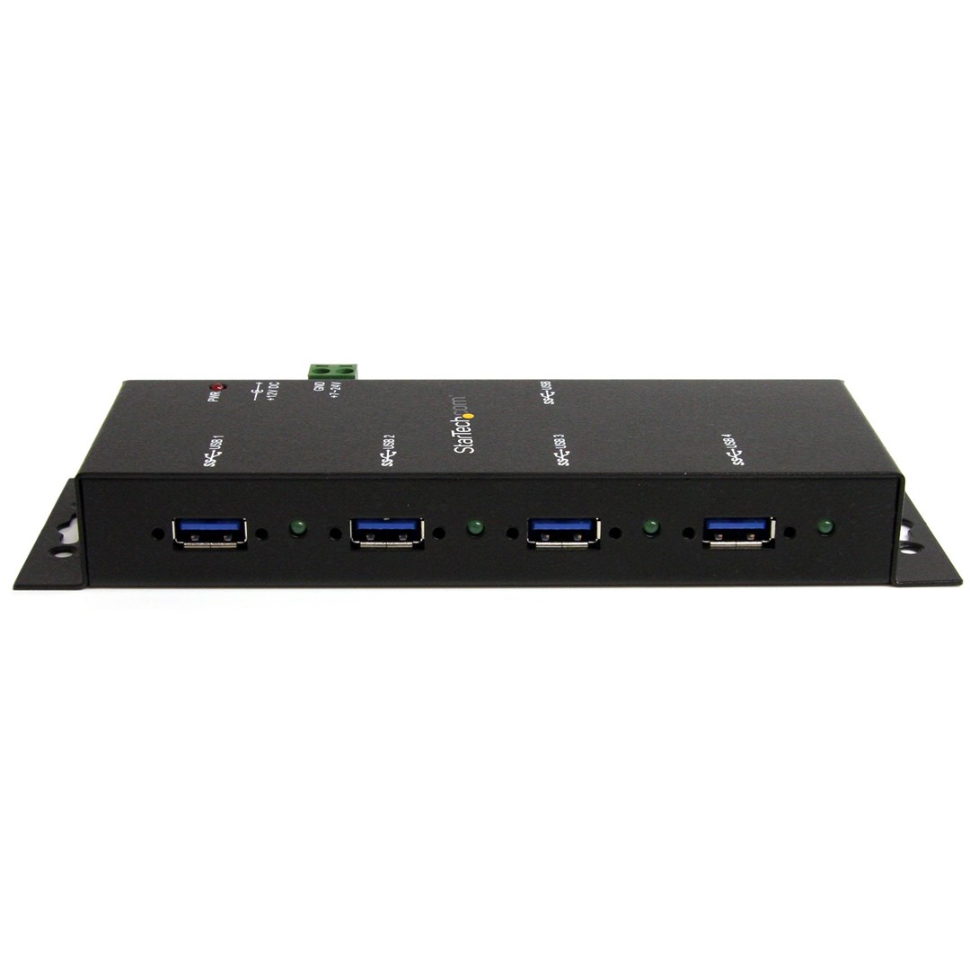 Qendër USB StarTech ST4300USBM, 4-Port, USB 3.2 Gen 1, e zezë