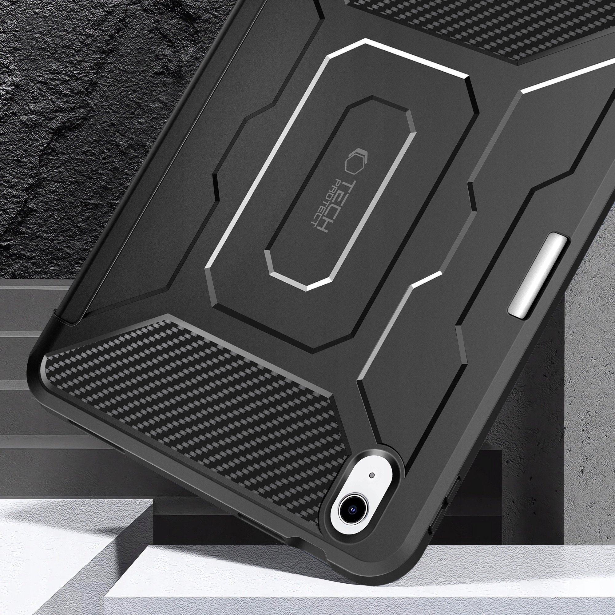 Mbulesë tabletë Tech-Protect Endurance, për iPad 10.9" 2022 dhe 11" 2025, e zezë