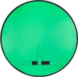 Фотографски позадински екран Tracer Green Screen, 110cm, кружен, зелен
