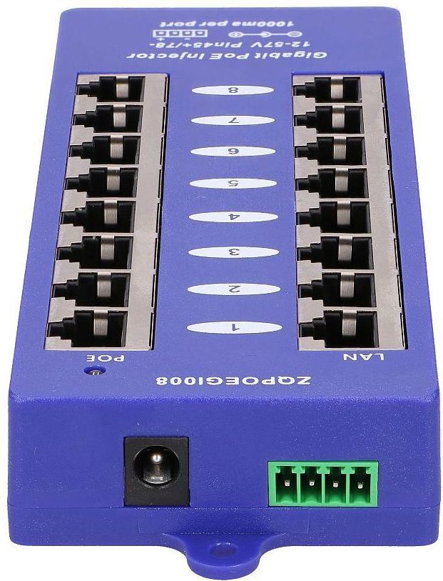 Injektor PoE ExtraLink Gigabit Ethernet - EX.6365