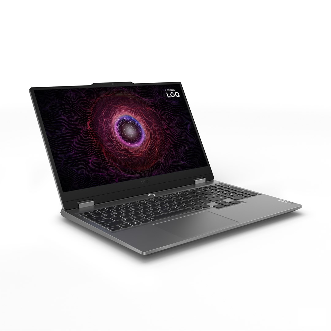 Laptop Lenovo LOQ 15ARP9, 15.6", AMD Ryzen 7 7435HS, 24 GB RAM, 1 TB SSD, NVIDIA GeForce RTX 4070, i hirtë