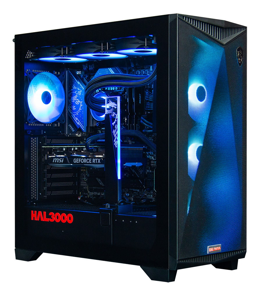 Kompjuter HAL3000 Master Gamer Pro Super, Intel i5-14600KF, 32GB RAM DDR5, 2TB SSD, RTX 4070 Ti Super, i zi