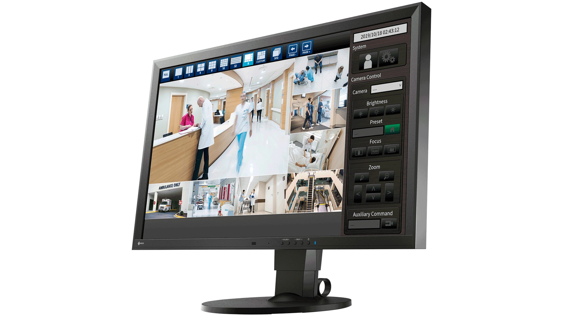 Монитор EIZO FDF2711W-IP, 27\", VA, FHD, црн